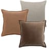 Abhishek Bundle bundle - indoor in brown and rust, shown in a product front view as image 1
