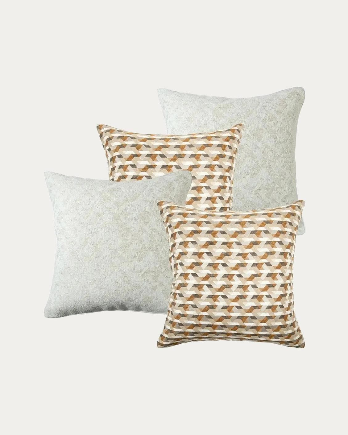 Lorraine Bundle bundle - indoor in white, orange and beige, shown in a product front view as image 1