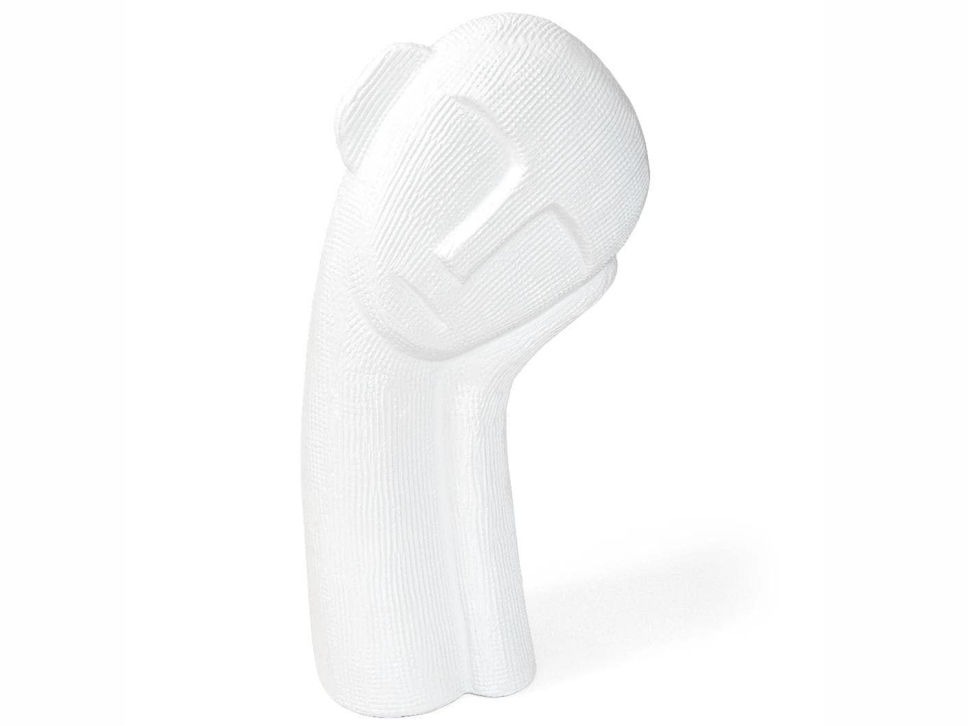Addie Arneson statues and sculptures in white, shown in a product close-up left view as image 2