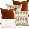 Adira Bundle bundle - indoor in rust, orange, beige and white, shown in a product front view as image 1