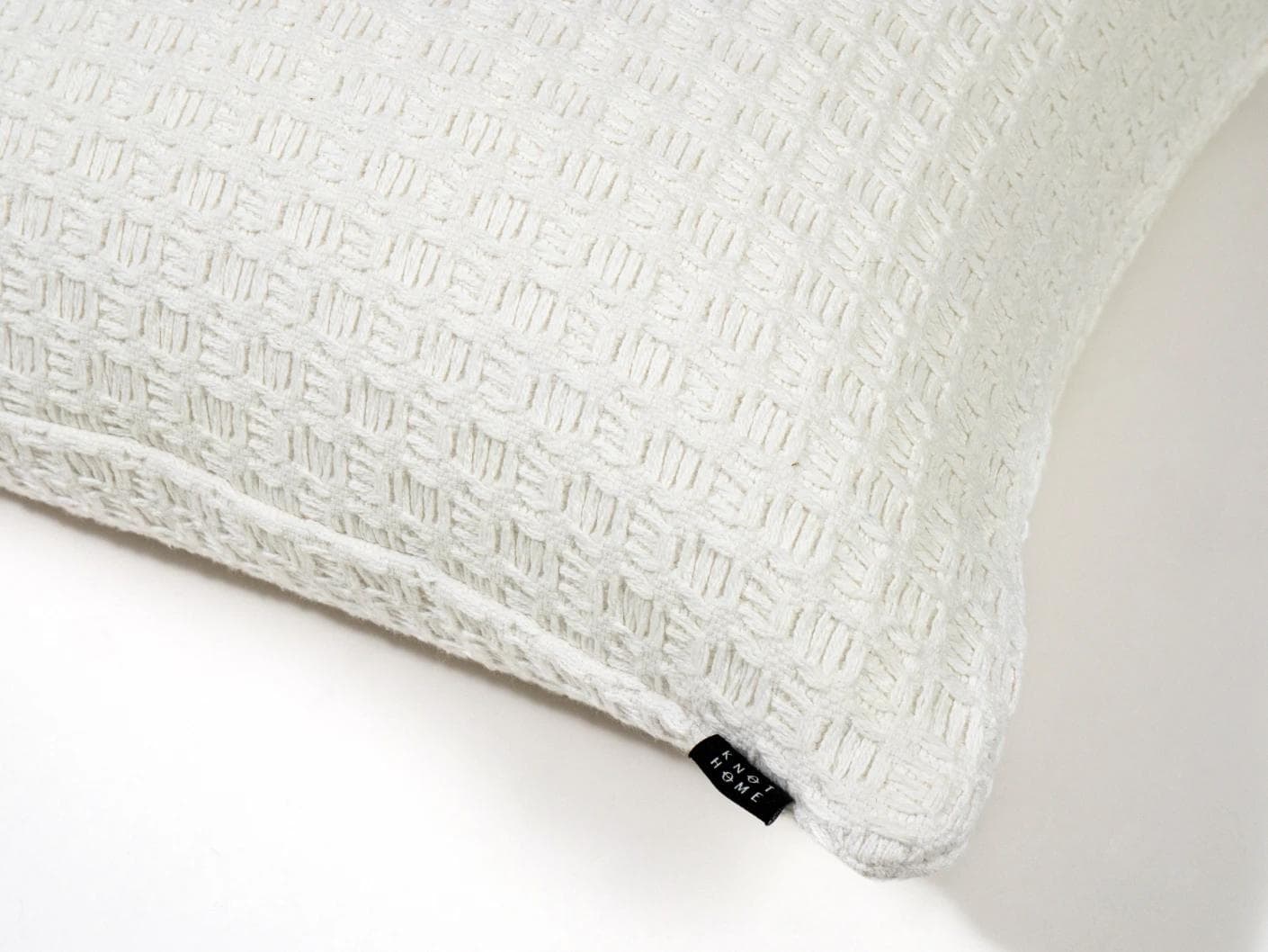 Adora Bianca cushion in white, shown in a product as image 10