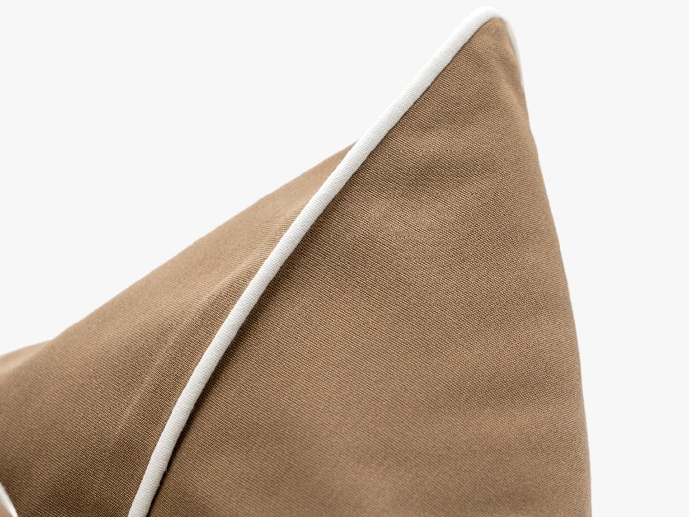 Aelia Braun cushion in brown, shown in a product close-up as image 7