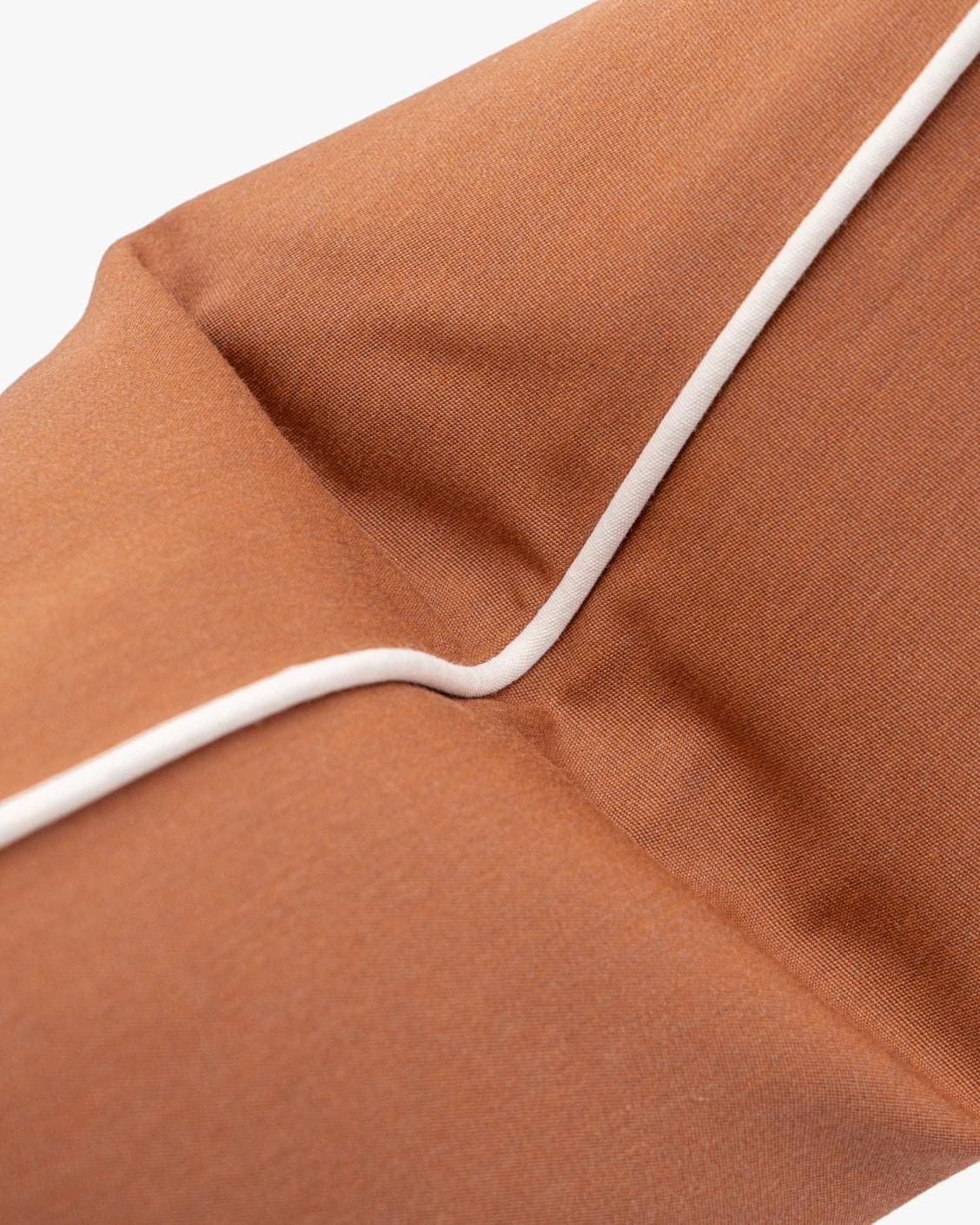 Aelia Clay II cushion in rust, shown in a product top view as image 10