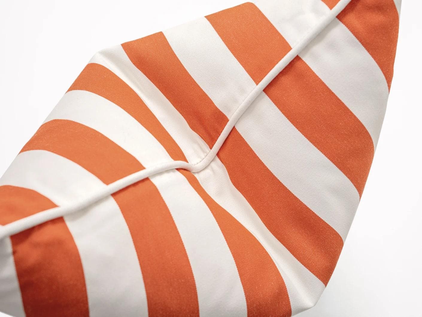 Aelia Coral cushion in orange, shown in a product top view as image 8