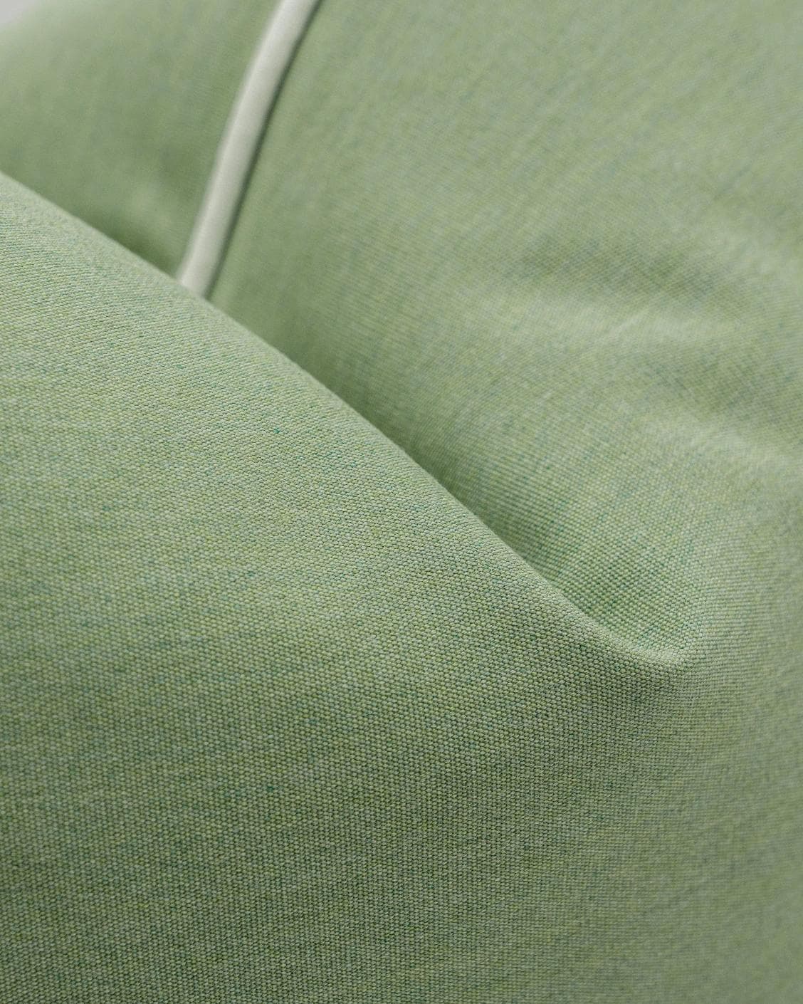 Aelia Fern II cushion in forest green and green, shown in a product close-up as image 7