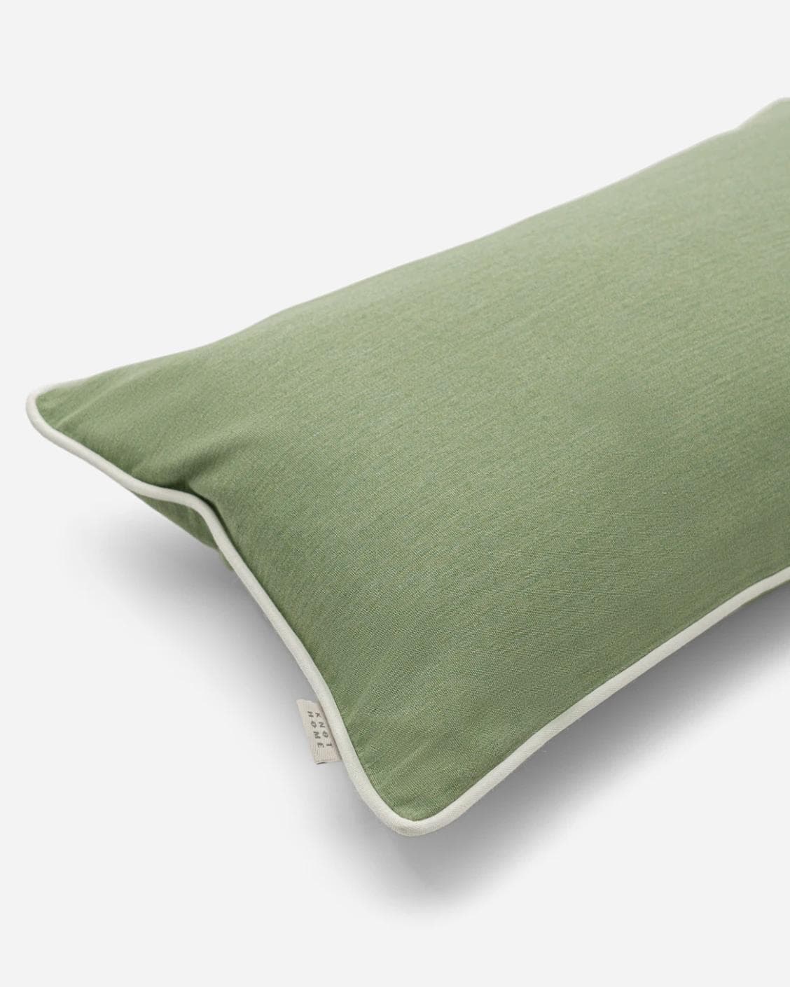 Aelia Fern II cushion in forest green and green, shown in a product top view as image 10