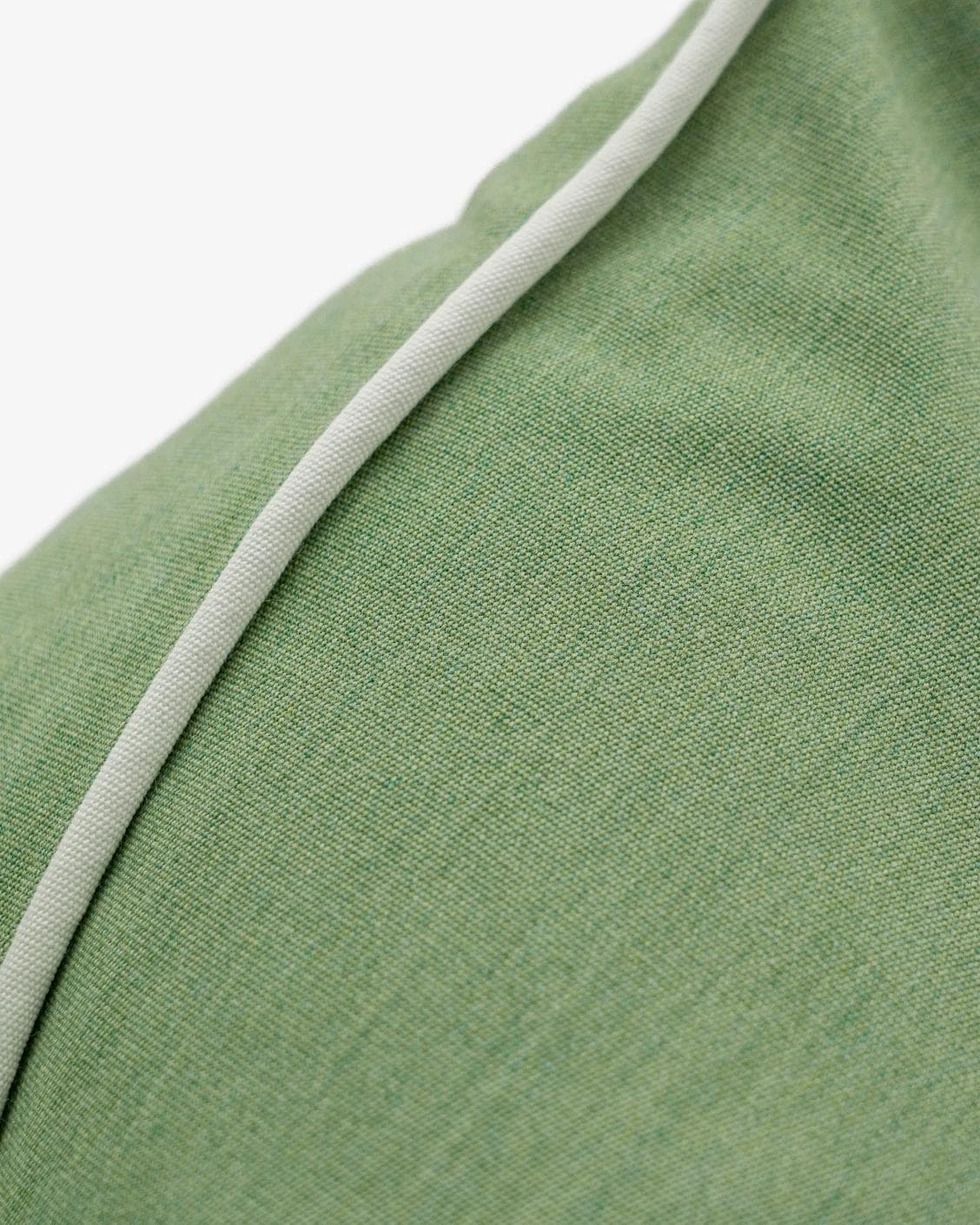 Aelia Fern cushion in forest green and green, shown in a product close-up as image 9