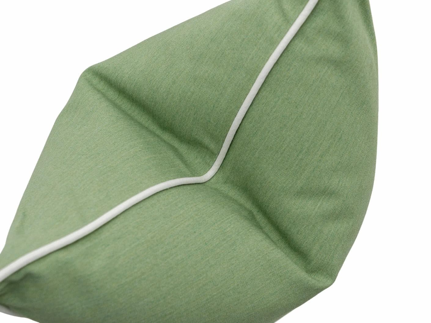 Aelia Fern cushion in forest green and green, shown in a product top view as image 10