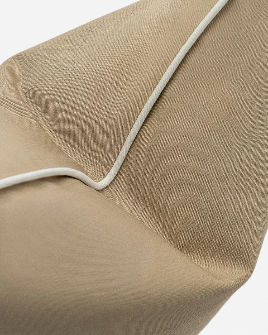 Aelia Mocha cushion in beige, shown in a product top view as image 10