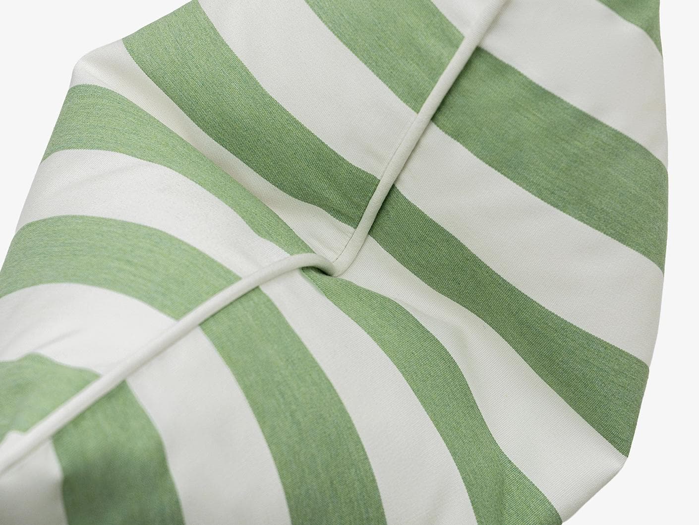 Aelia Pistachio cushion in forest green and green, shown in a product top view as image 9
