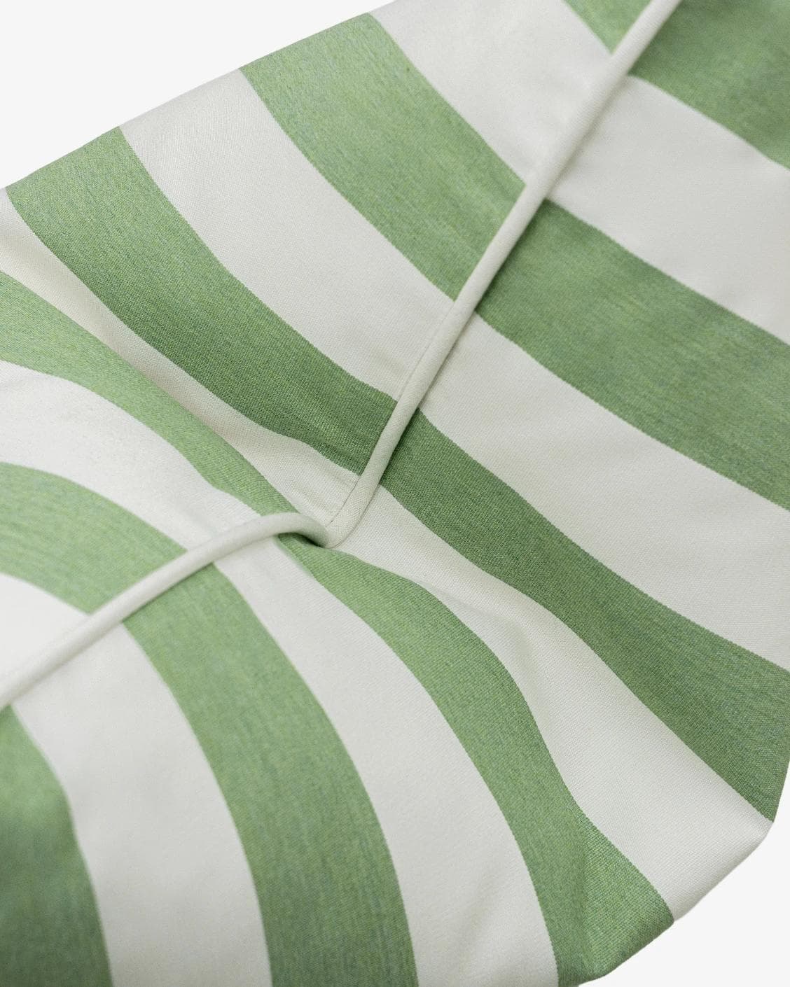 Aelia Pistachio cushion in forest green and green, shown in a product top view as image 9