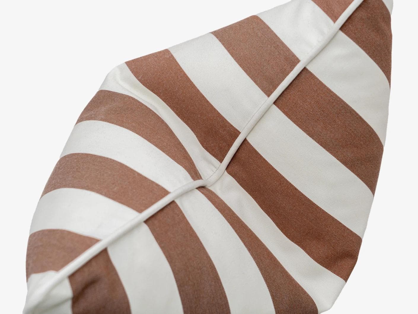 Aelia Rust cushion in ivory, shown in a product top view as image 9