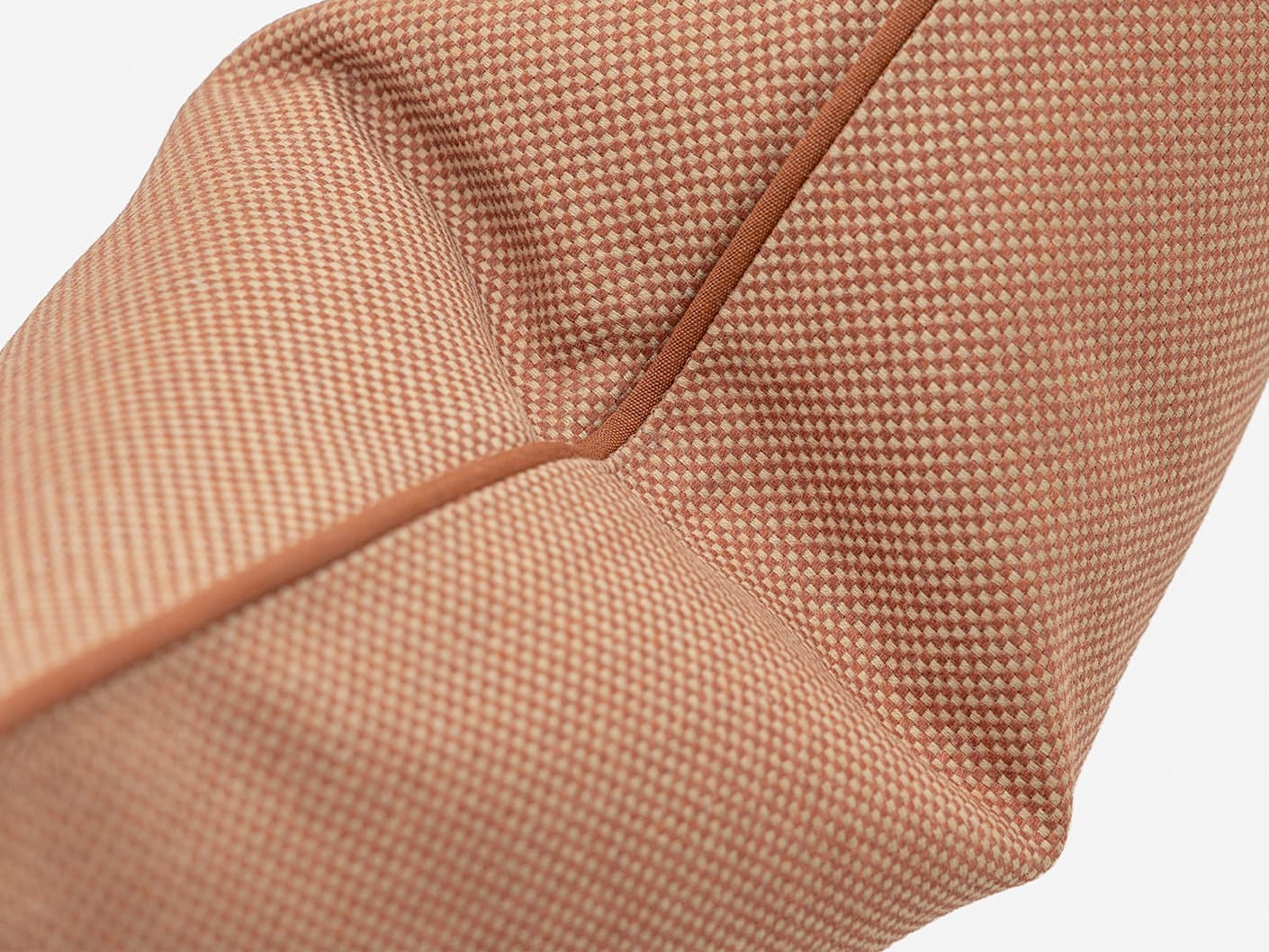 Aelia Tangelo II cushion in rust, shown in a product top view as image 9