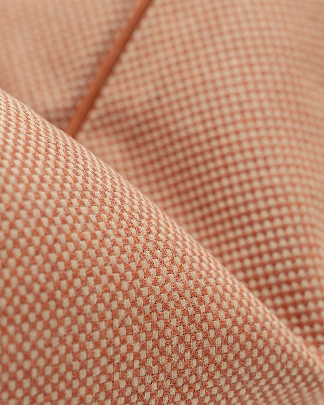 Aelia Tangelo II cushion in rust, shown in a product top view as image 10