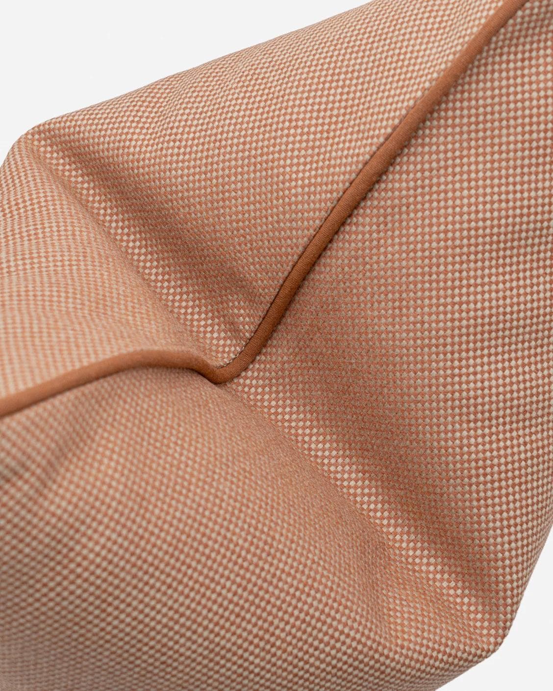 Aelia Tangelo cushion in rust, shown in a product top view as image 10