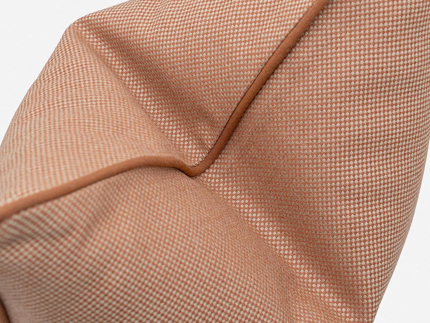 Aelia Tangelo cushion in rust, shown in a product top view as image 10