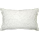 Aidan Bianca cushion in white, shown in a product front view as image 1