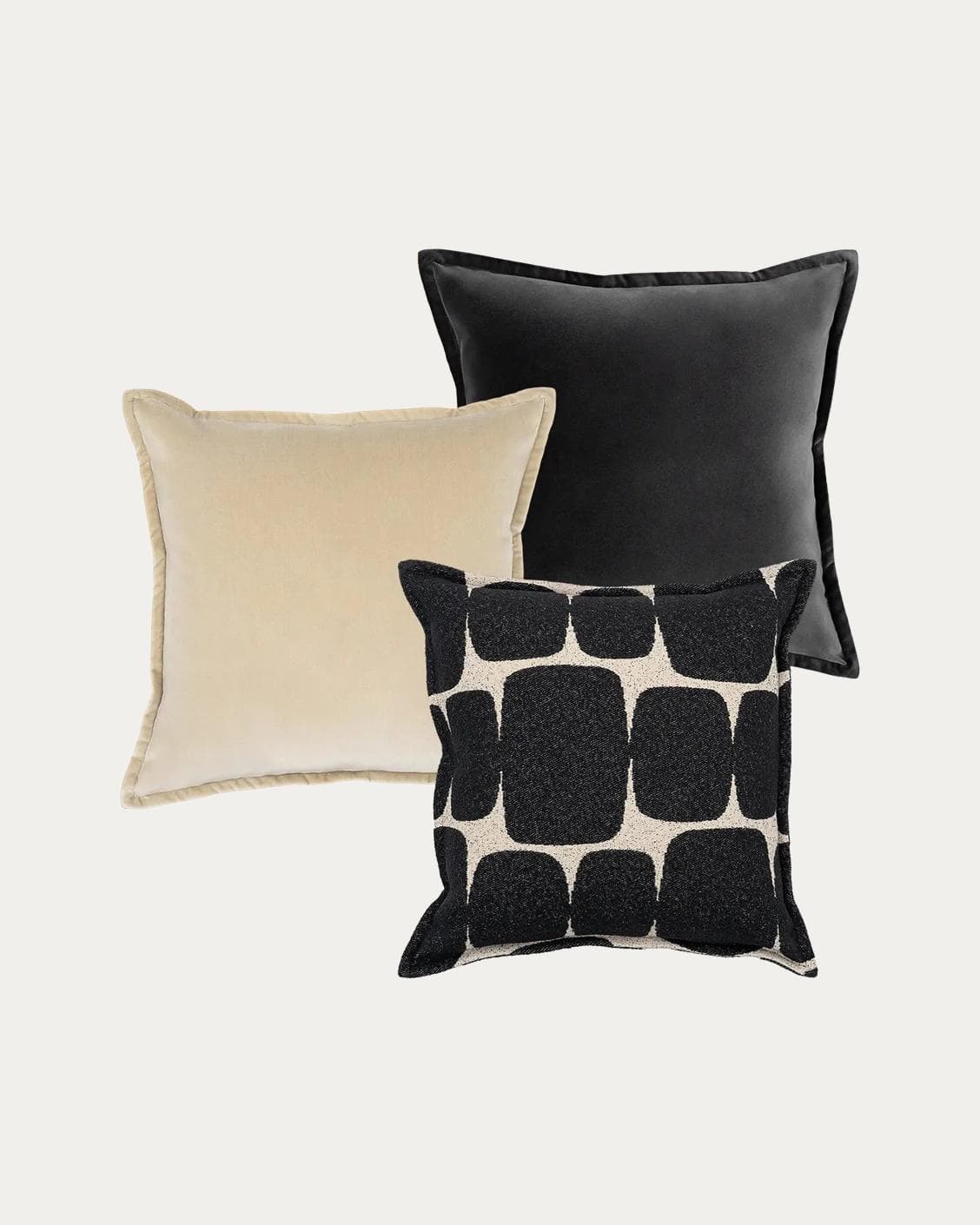 Aijan Bundle bundle - indoor in beige, grey and charcoal, shown in a product front view as image 1