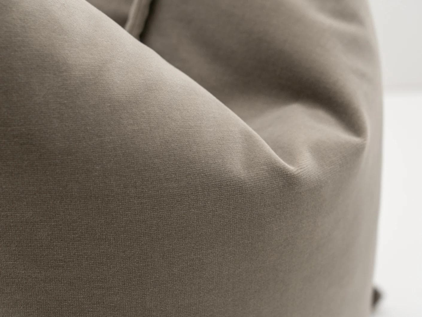 Alessandra Alpaca cushion in brown, shown in a product close-up as image 7