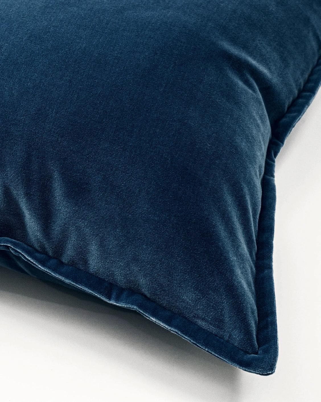 Alessandra Canova cushion in royal blue and blue, shown in a product top view as image 8