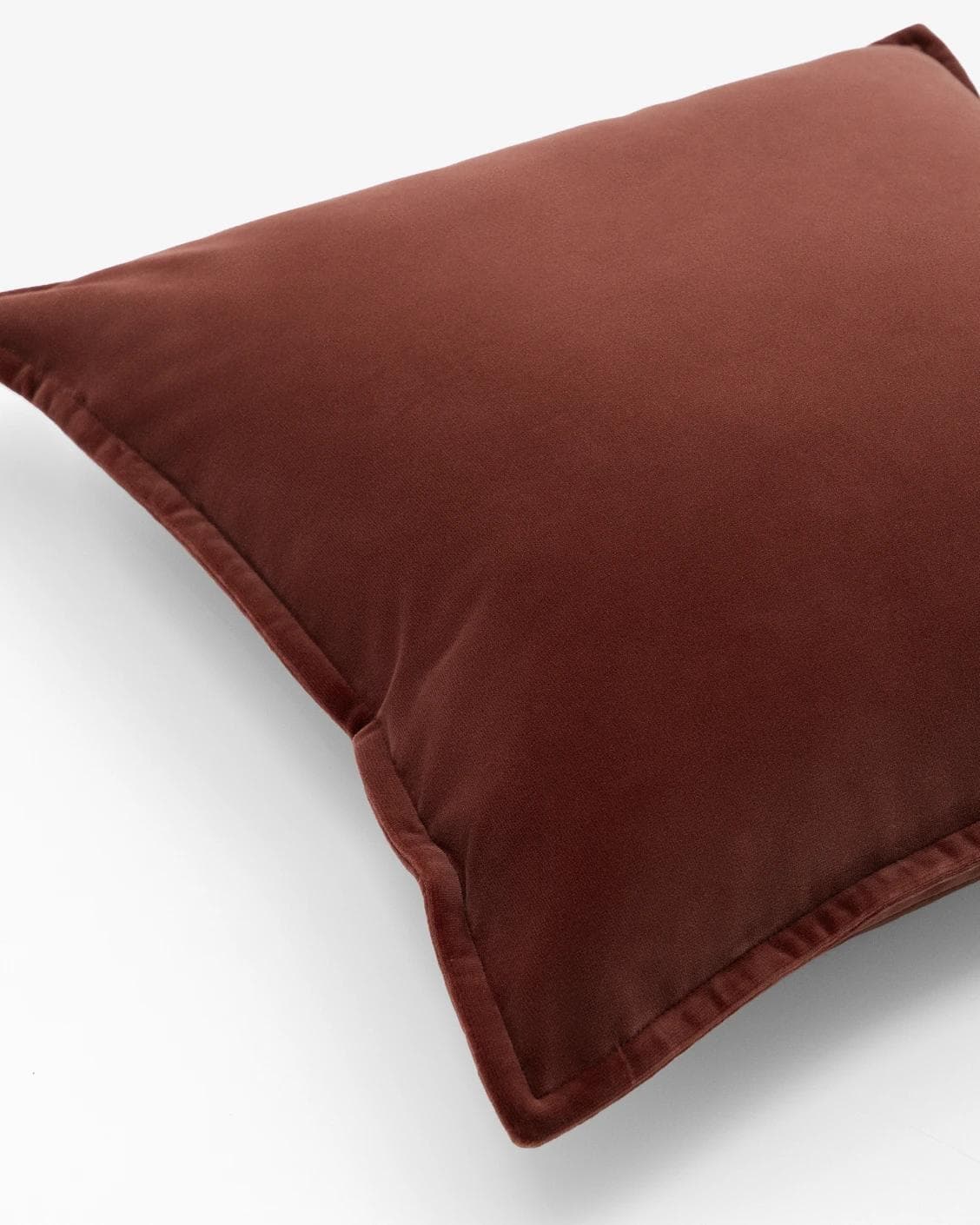 Alessandra Cherry cushion in red, shown in a product top view as image 9