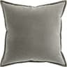 Alessandra Laurent cushion in grey, shown in a product front view as image 1