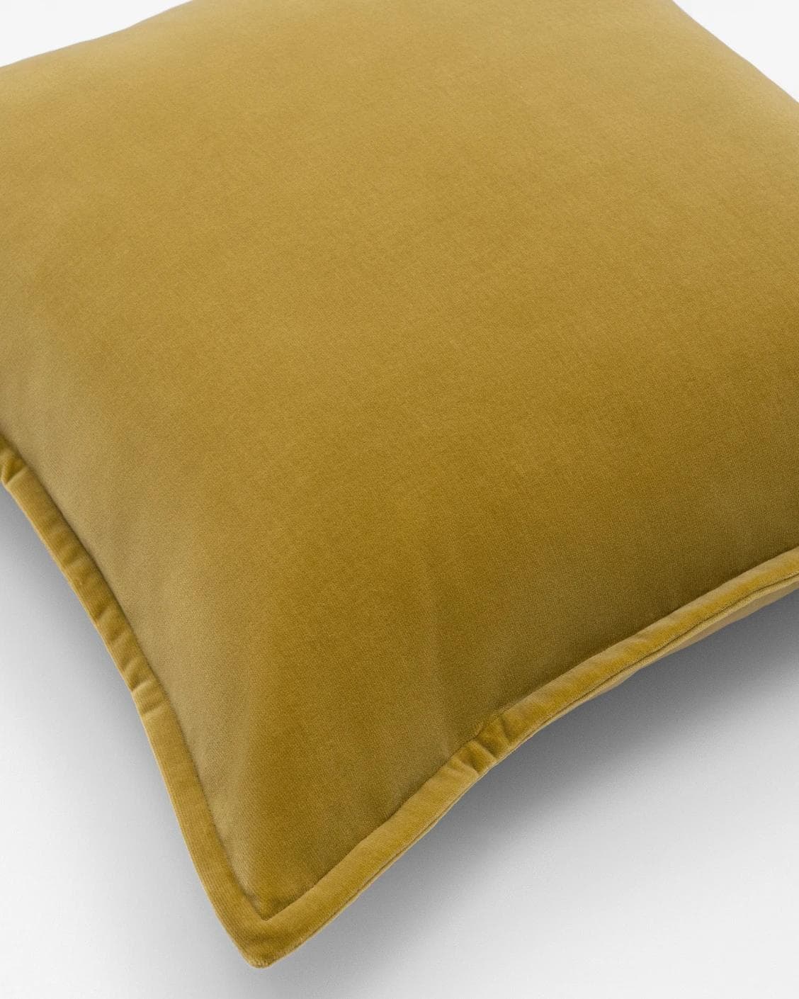 Alessandra Moss cushion in gold, shown in a product close-up as image 6