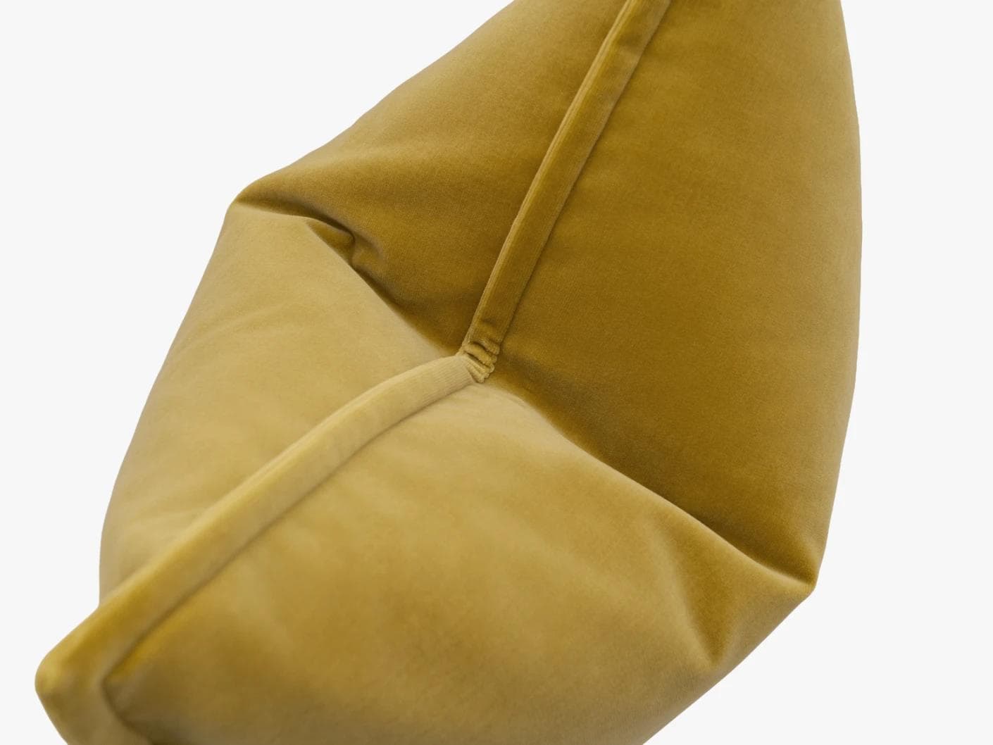 Alessandra Moss cushion in gold, shown in a product top view as image 9