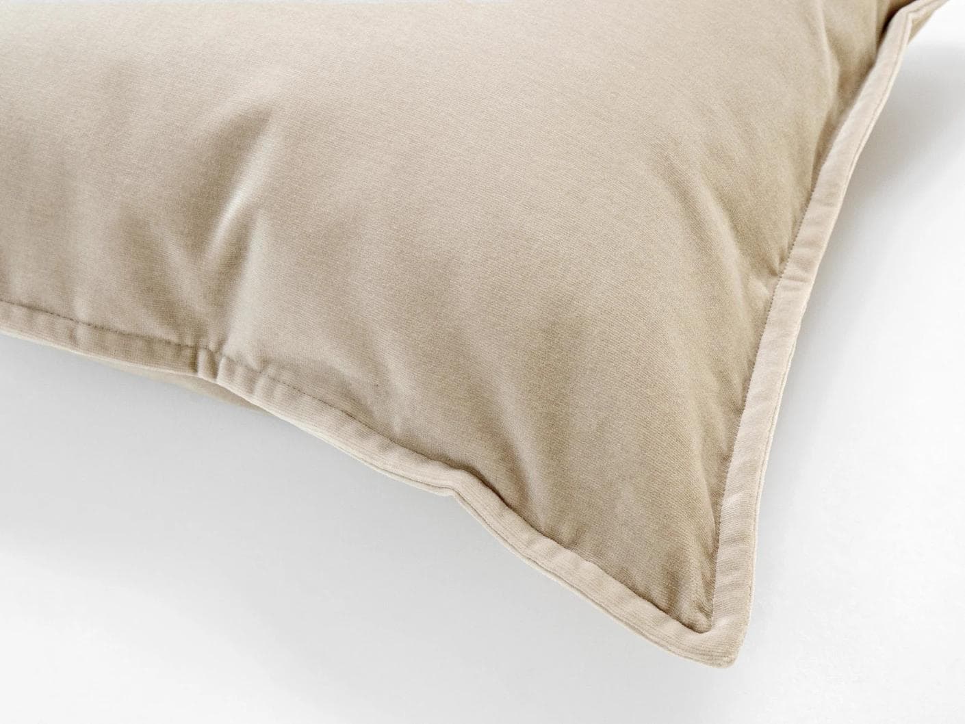 Alessandra River cushion in beige, shown in a product close-up as image 2