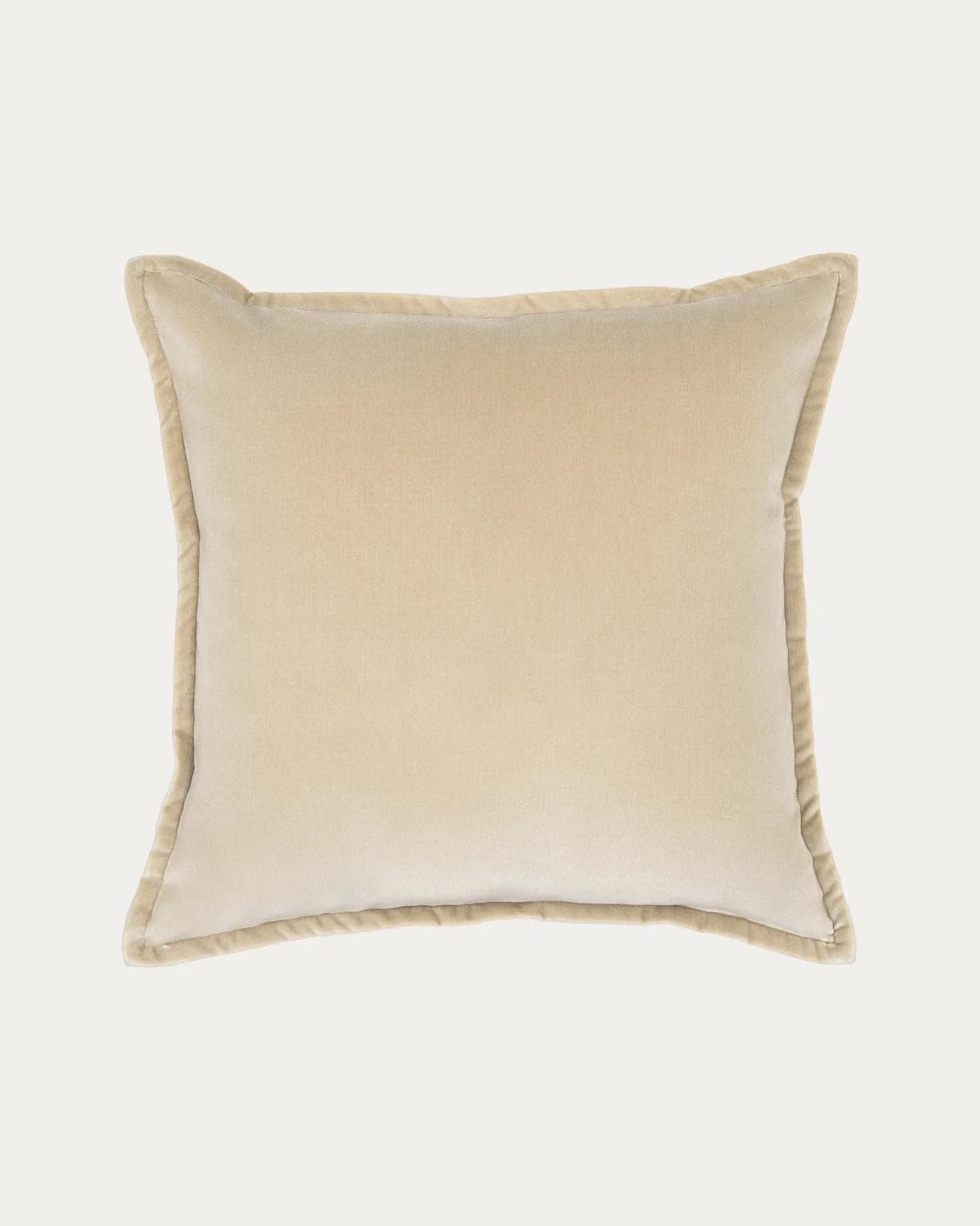 Alessandra River cushion in beige, shown in a product front view as image 1