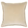 Alessandra River cushion in beige, shown in a product front view as image 1