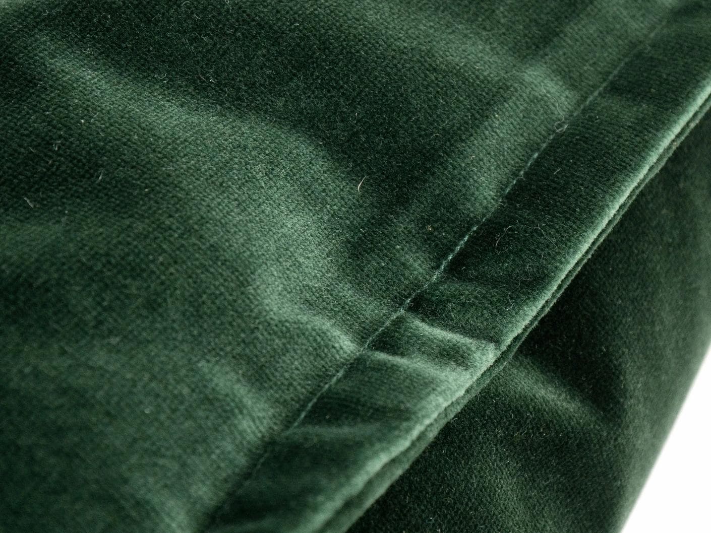 Alessandra Russel cushion in dark green and green, shown in a product close-up as image 7