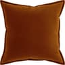 Alessandra Rust cushion in orange, shown in a product front view as image 1