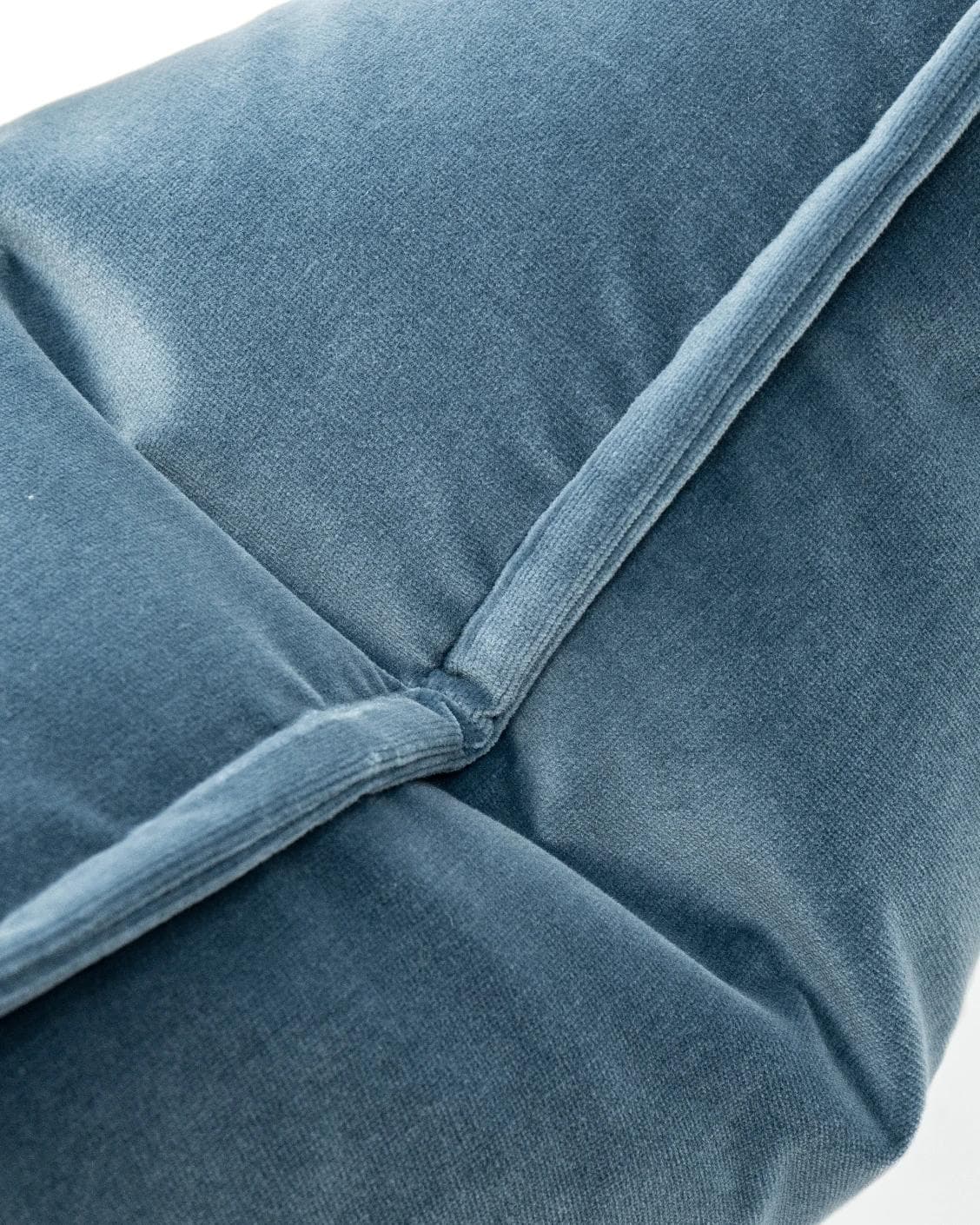 Alessandra Sky cushion in blue, shown in a product close-up as image 3