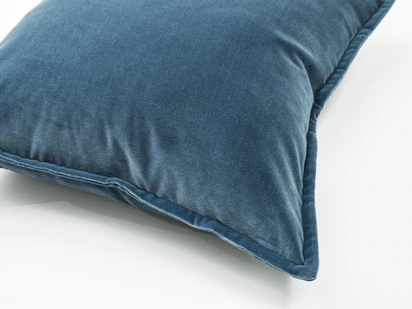 Alessandra Sky cushion in blue, shown in a product top view as image 2
