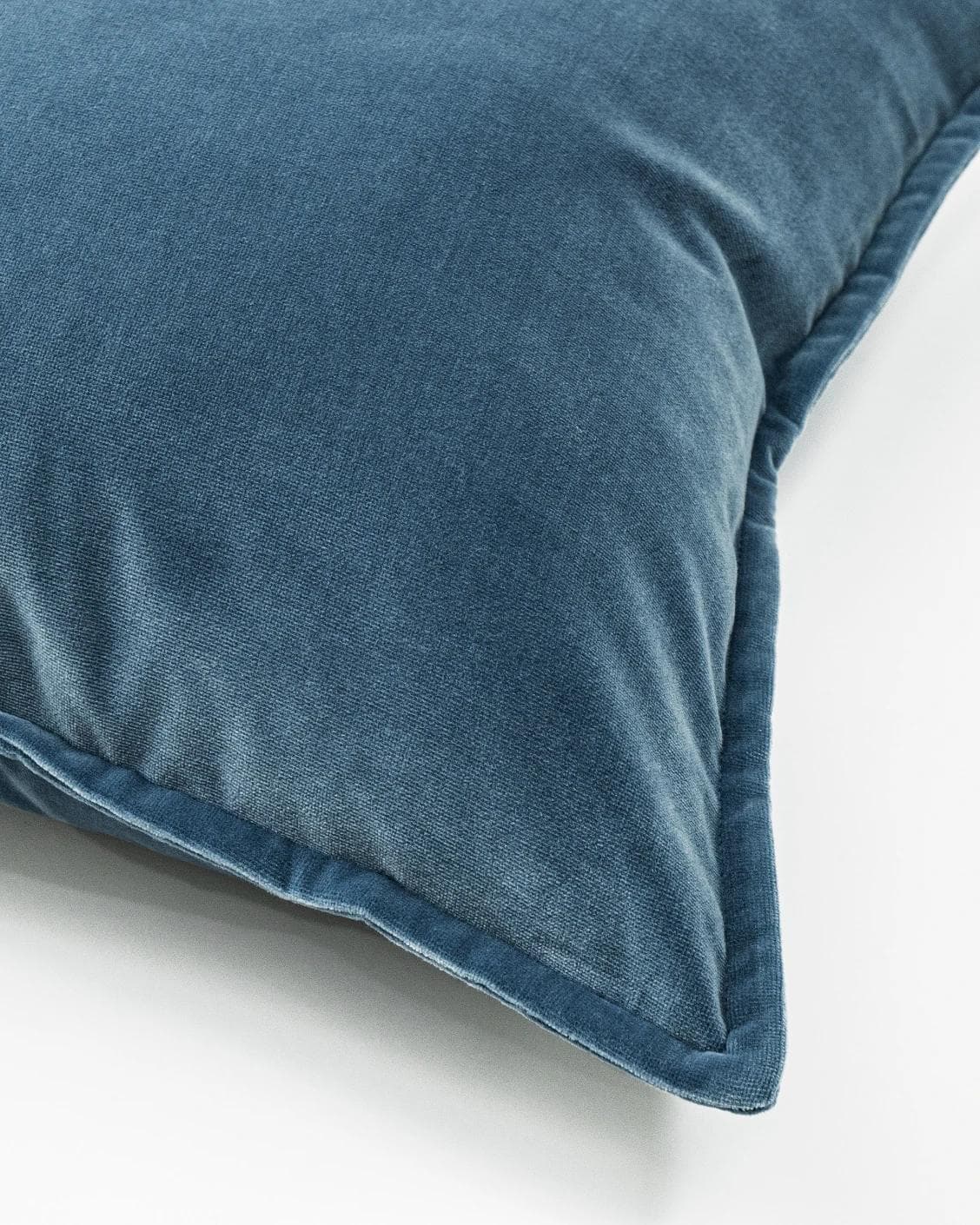 Alessandra Sky cushion in blue, shown in a product top view as image 2