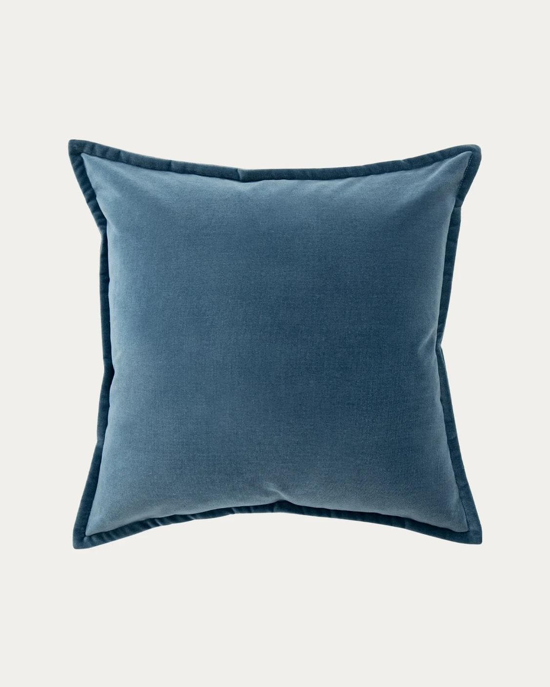 Alessandra Sky cushion in blue, shown in a product front view as image 1