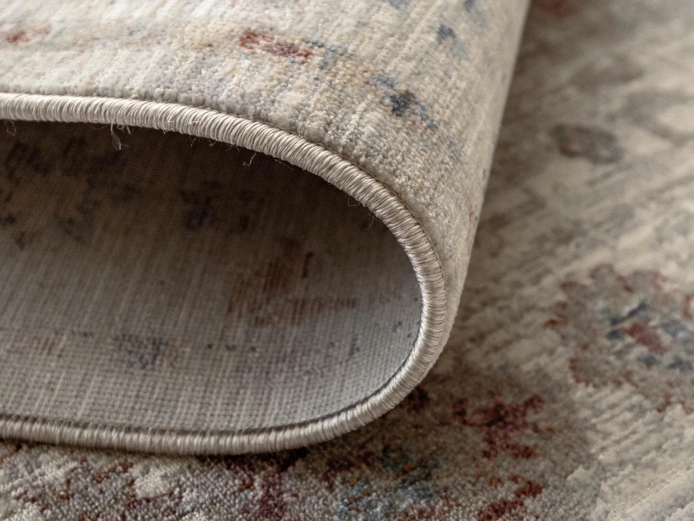 Alexander Dune carpet in red and beige, shown in a product close-up as image 11
