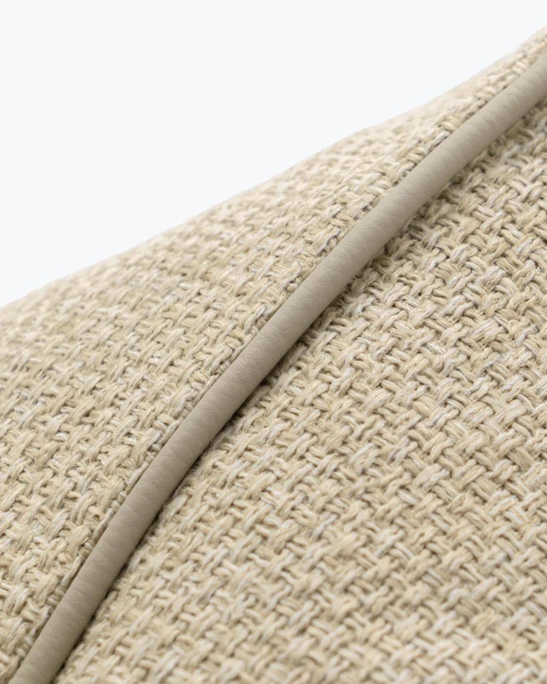 Alin Klimt cushion in beige and taupe, shown in a product close-up as image 8