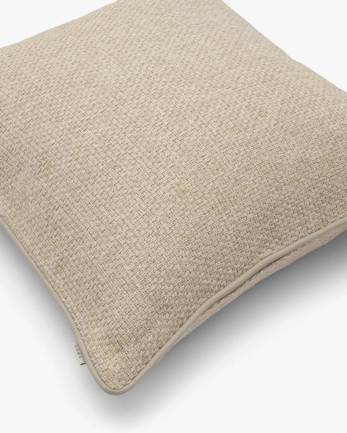 Alin Klimt cushion in beige and taupe, shown in a product top view as image 9