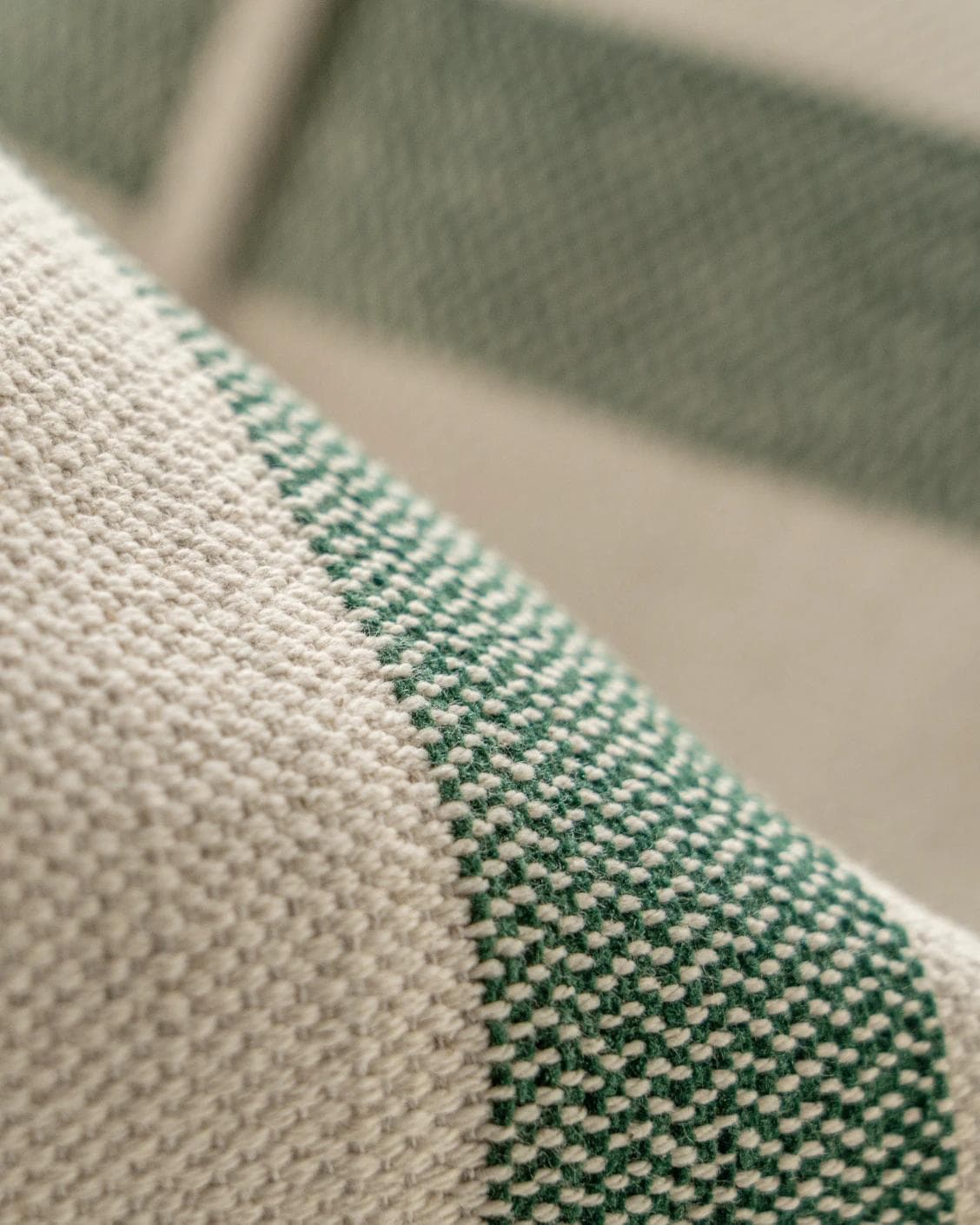 Ameline Forest cushion in forest green, shown in a product close-up as image 6