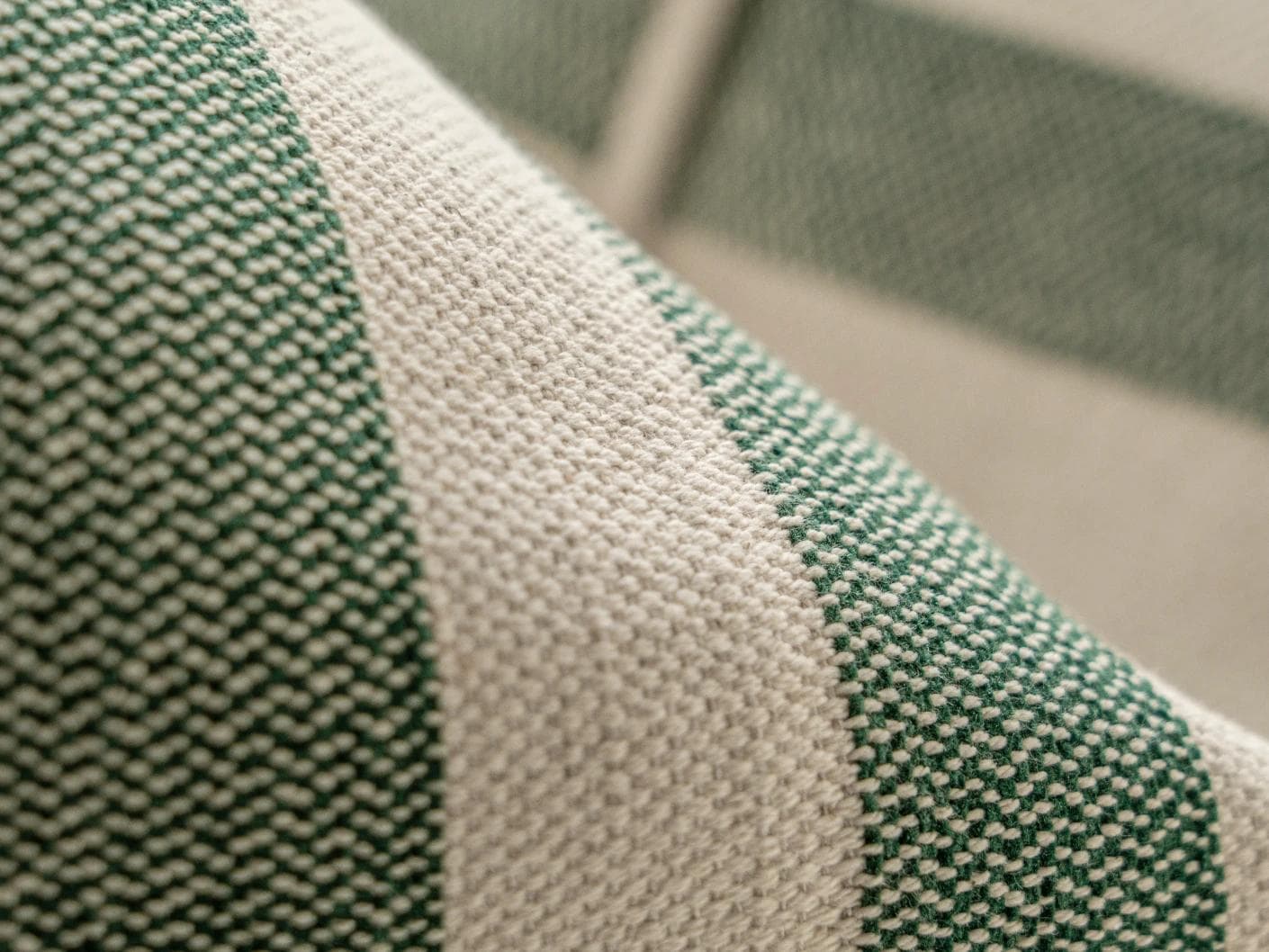 Ameline Forest cushion in forest green, shown in a product close-up as image 6