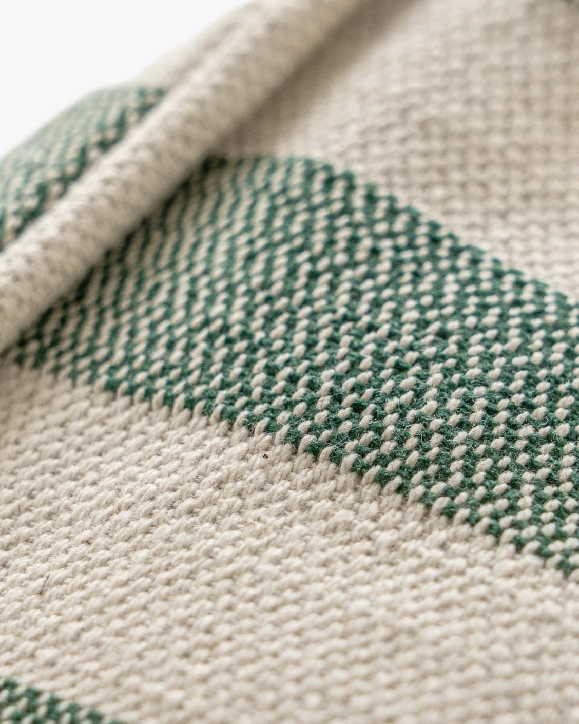 Ameline Forest cushion in forest green, shown in a product close-up as image 8