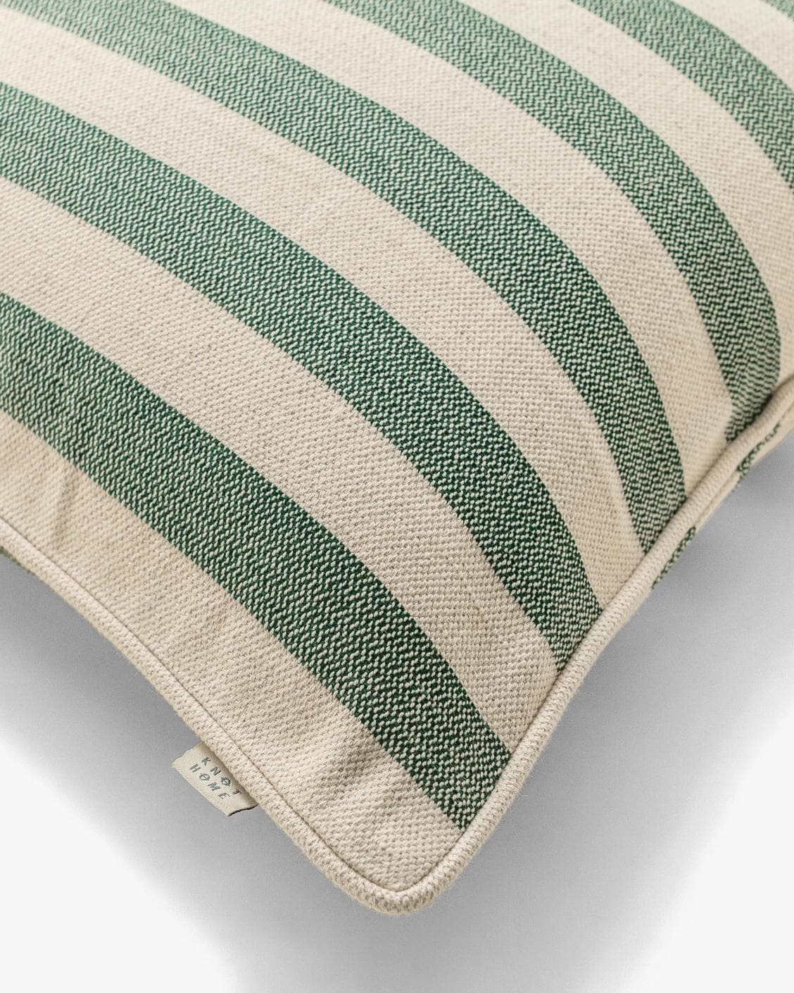 Ameline Forest cushion in forest green, shown in a product top view as image 9