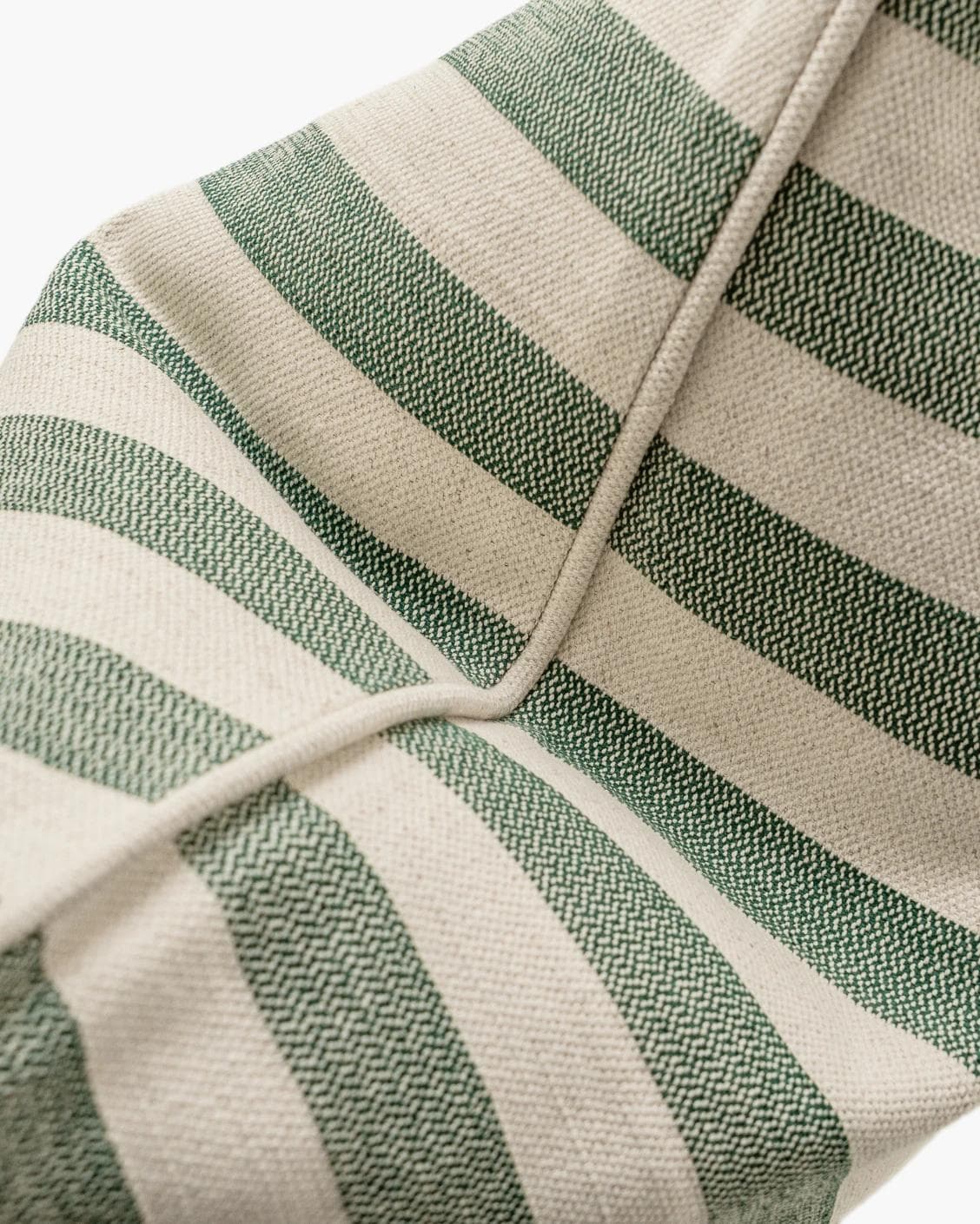 Ameline Forest cushion in forest green, shown in a product top view as image 10