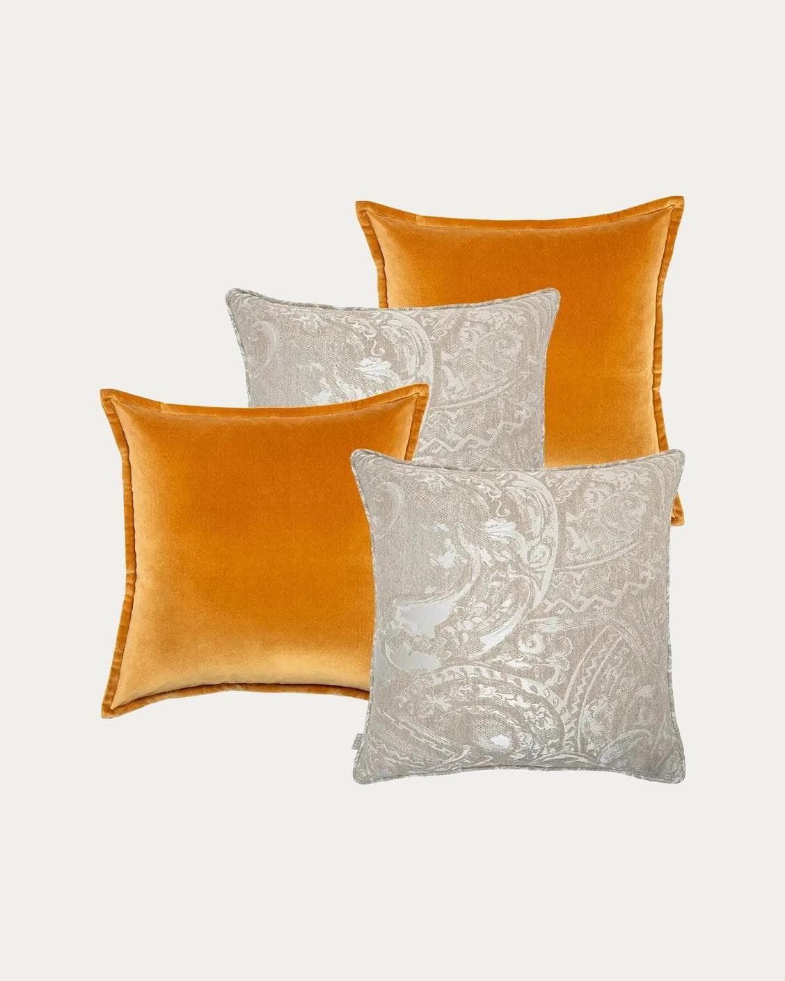 Amiya Bundle bundle - indoor in orange, beige and silver, shown in a product front view as image 1