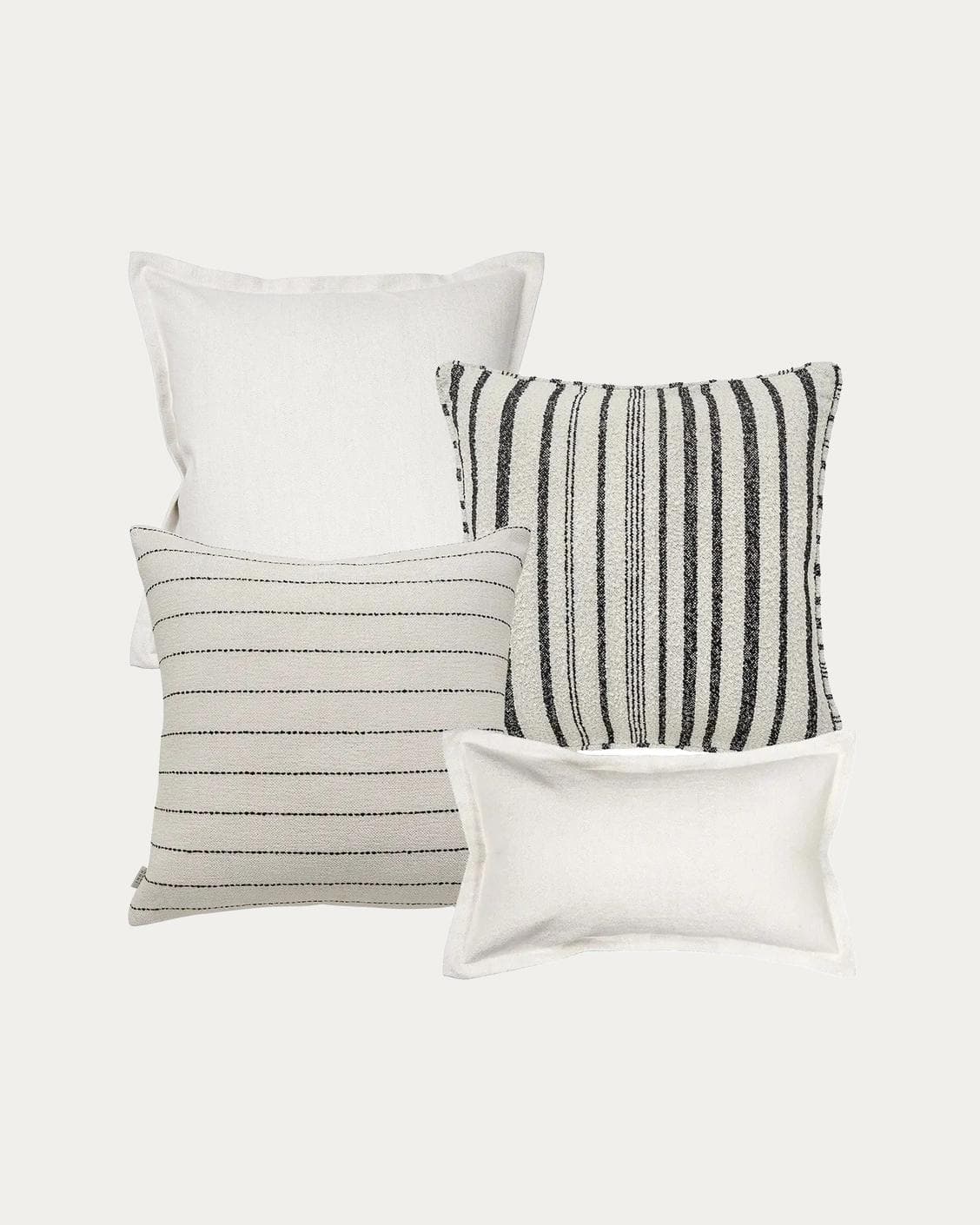 Amshi Bundle bundle - indoor in ivory, white and charcoal, shown in a product front view as image 1