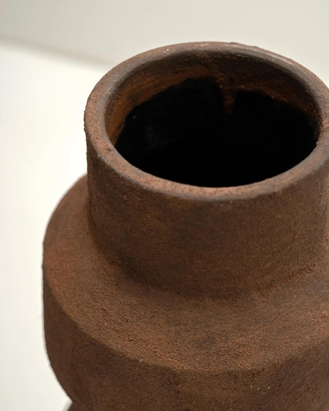 Anaya Arneson vases in rust and brown, shown in a product top view as image 7