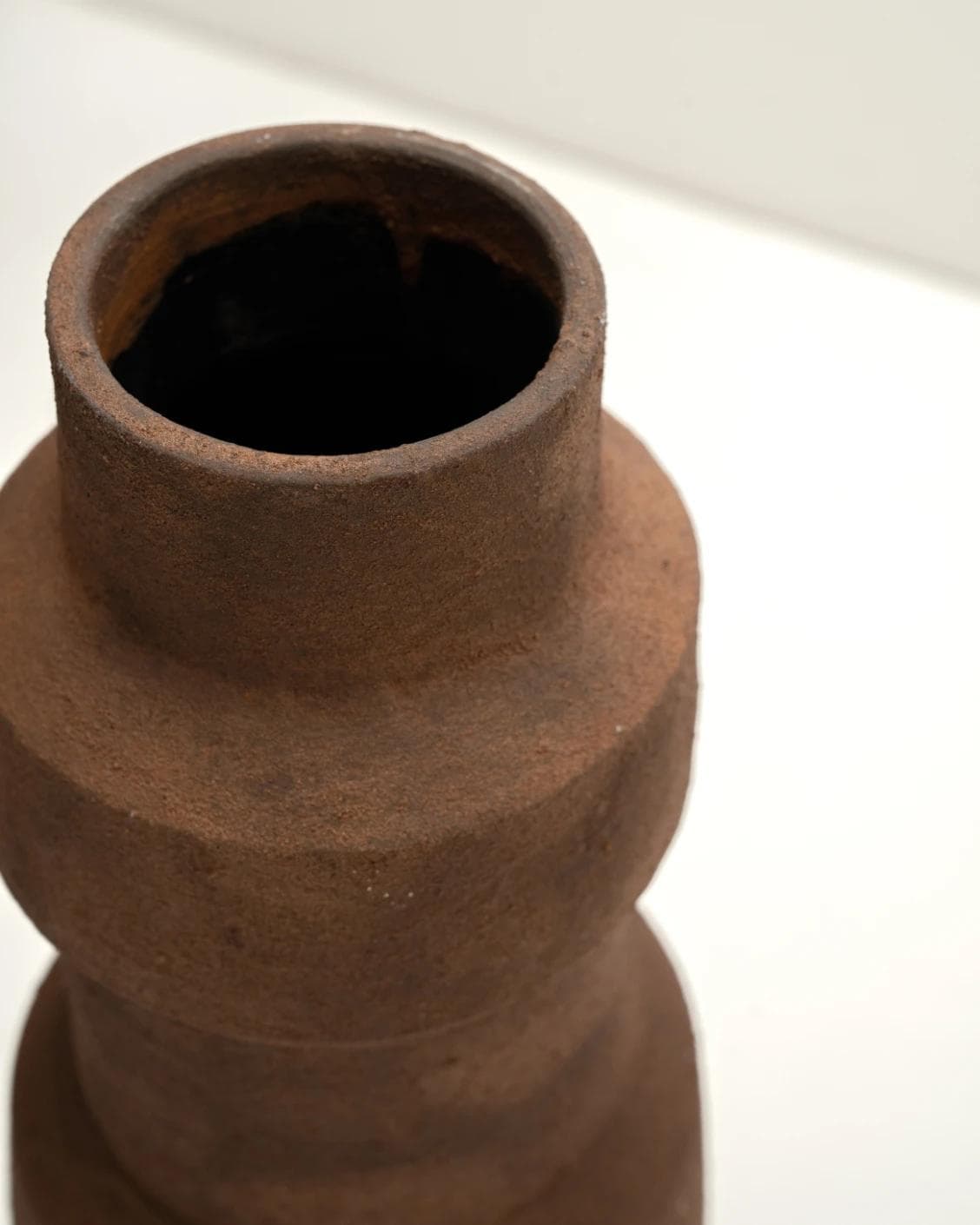 Anaya Arneson vases in rust and brown, shown in a product top view as image 8
