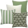 Arsh Bundle outdoor bundles in green and ivory, shown in a product as image 1